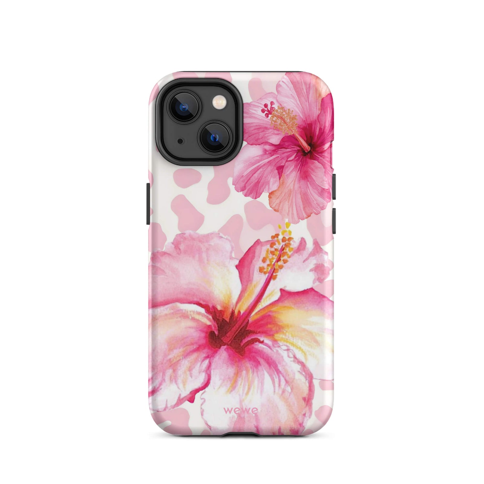 Pink Hibiscus Wild iPhone 17 Pro Case