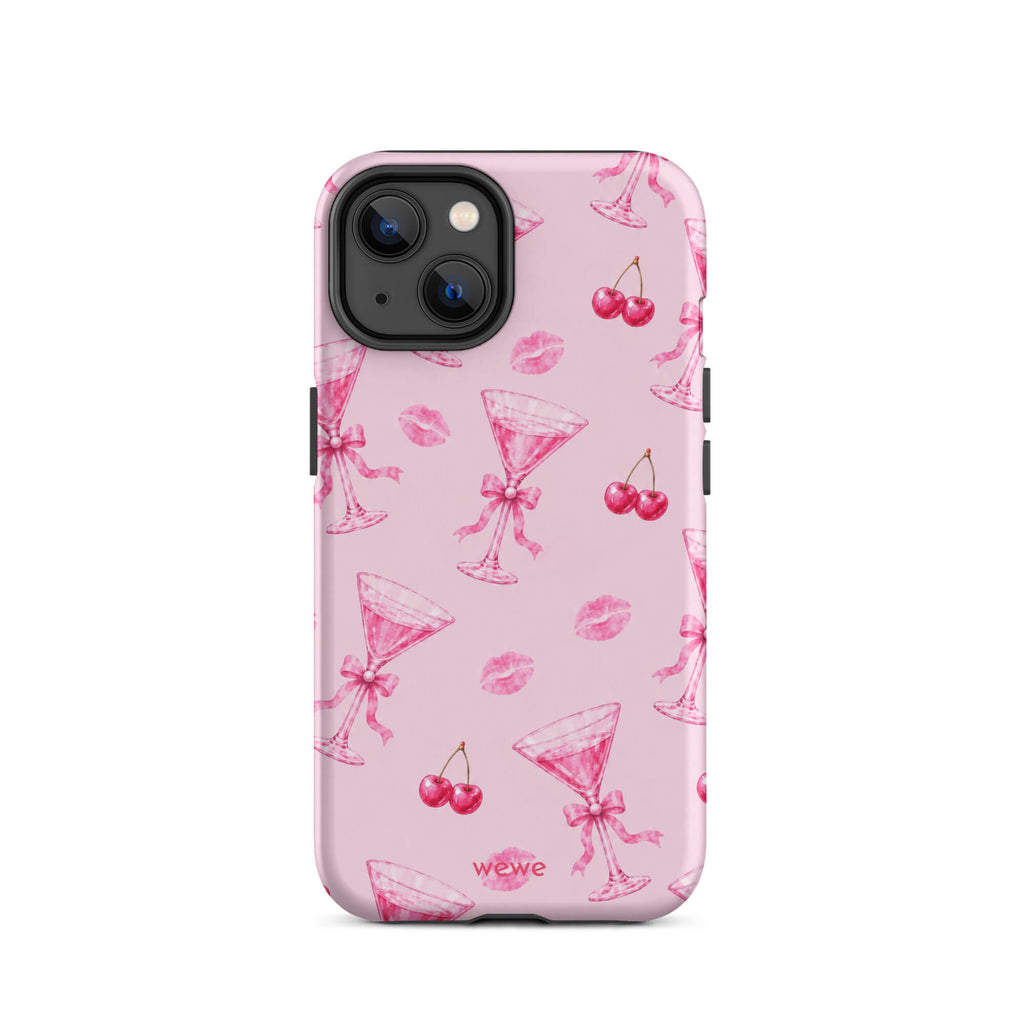 Cherry Kiss Martini Phone 17 Case
