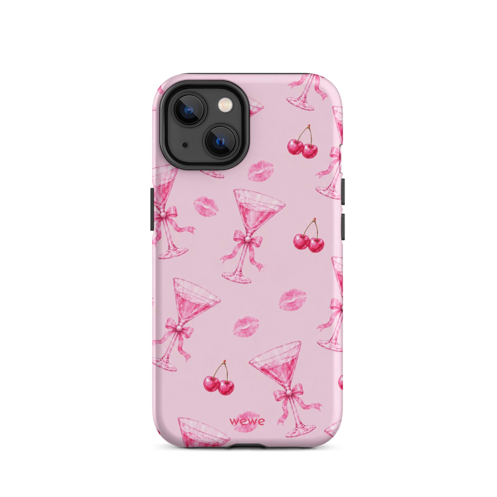 Cherry Kiss Martini iPhone 16 Pro Case