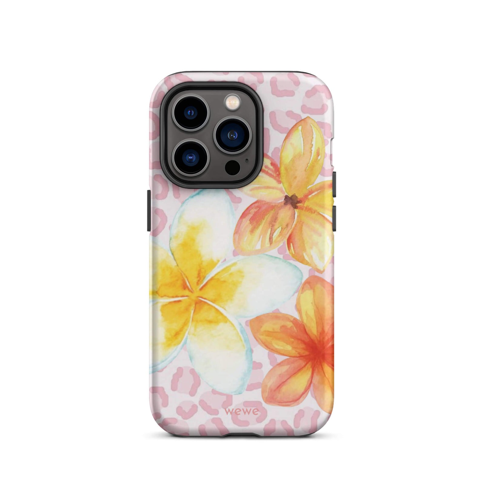 Floral Leopard iPhone Case