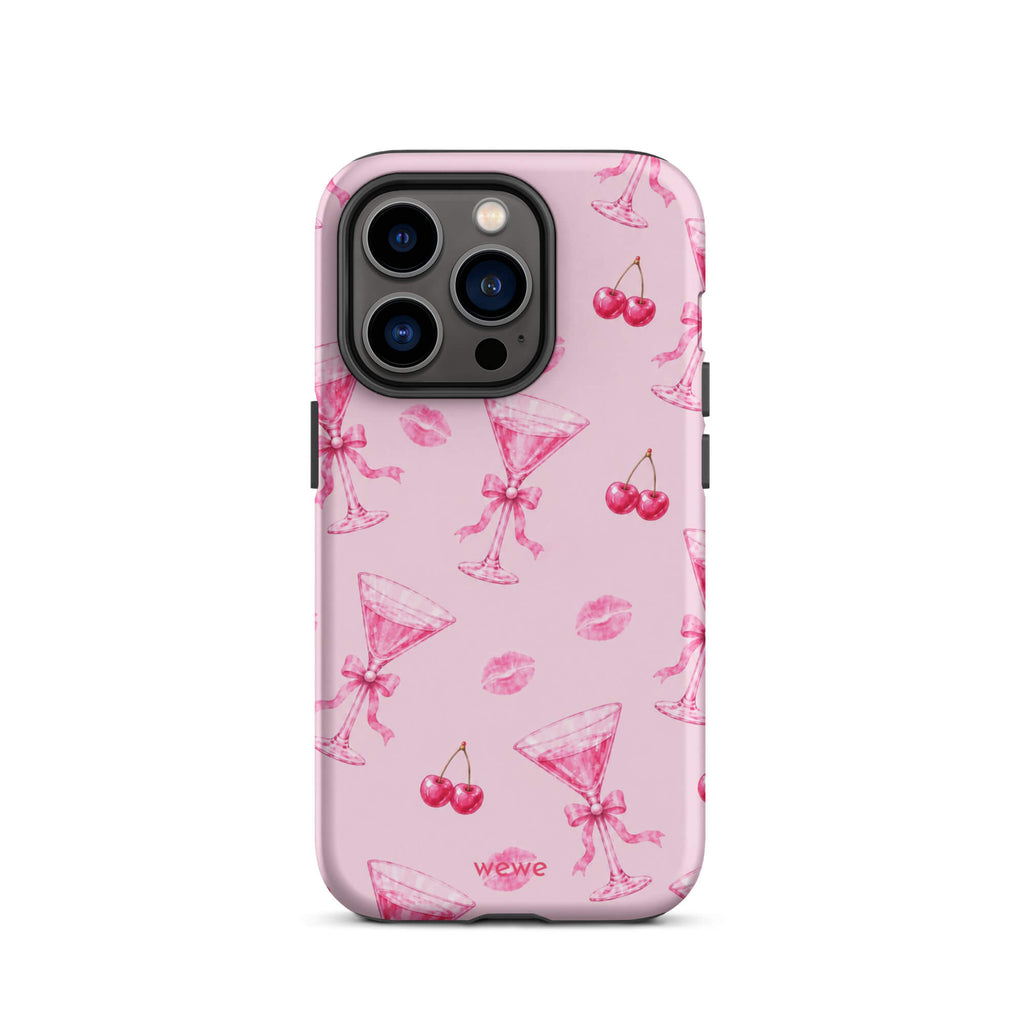 Cherry Kiss Martini Phone 17 Case