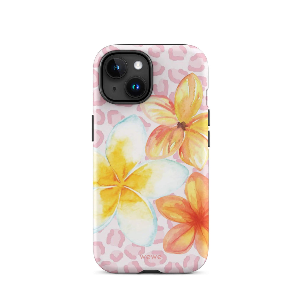 Floral Leopard iPhone Case