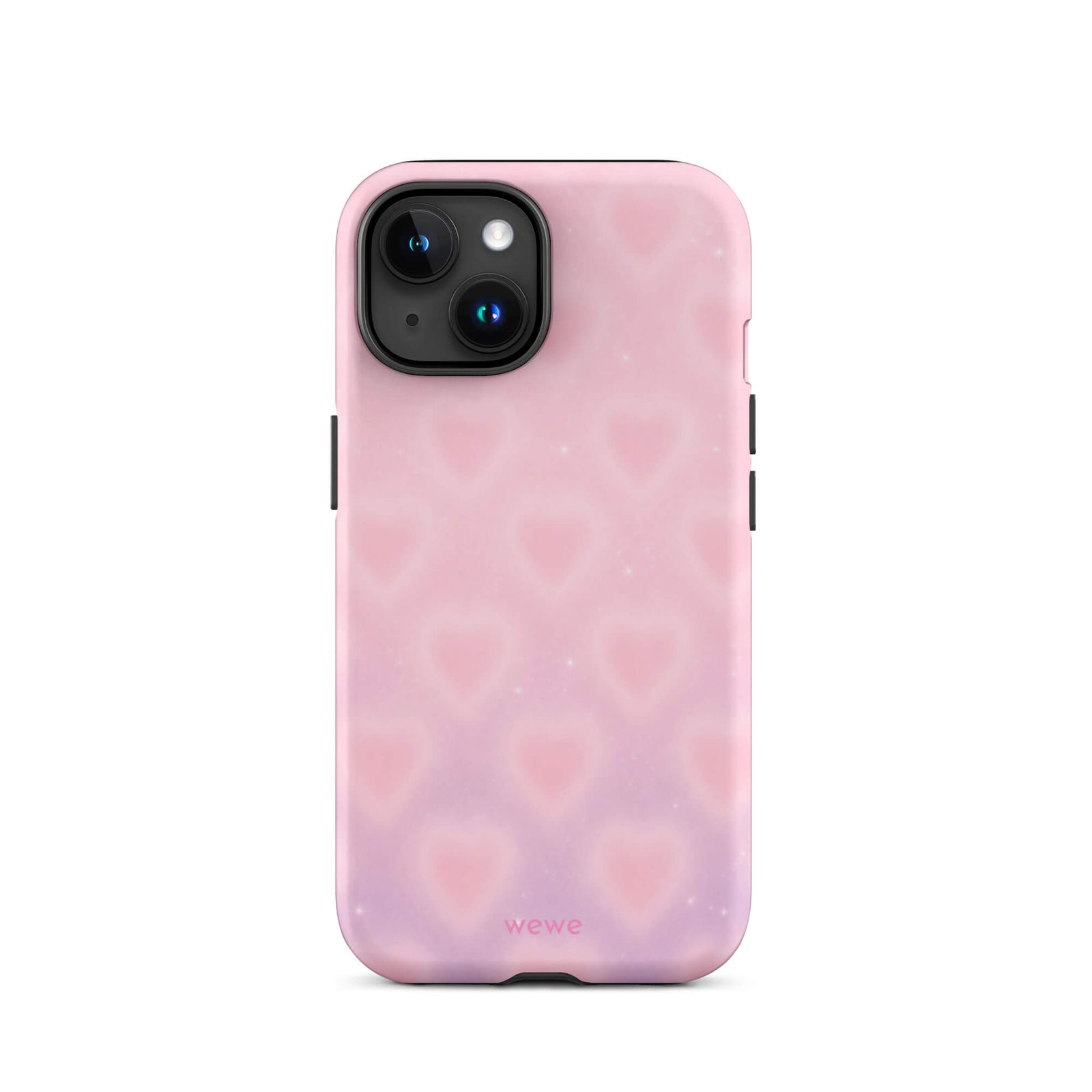 Pink Aura Heart iPhone 16 Pro Case