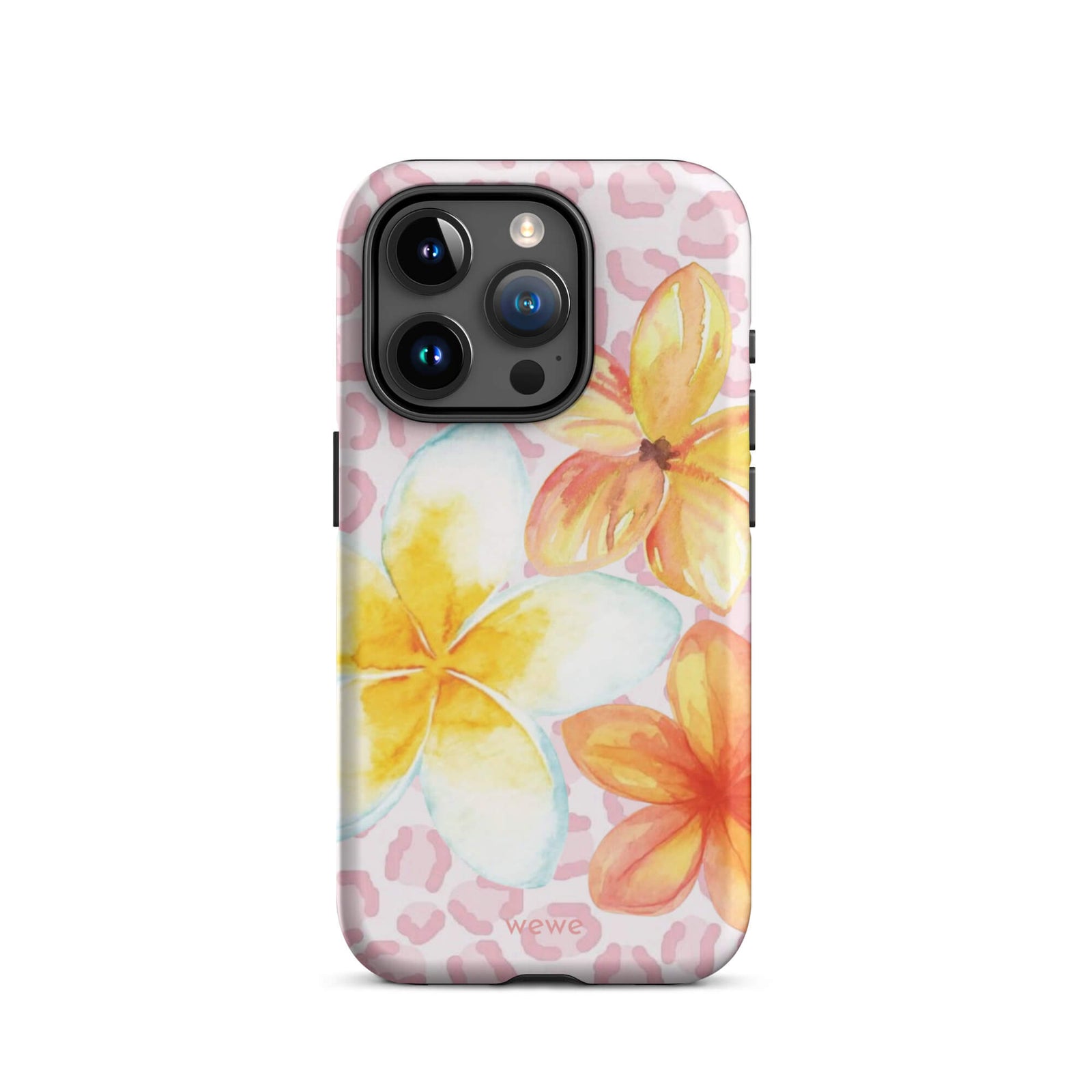 Floral Leopard iPhone Case