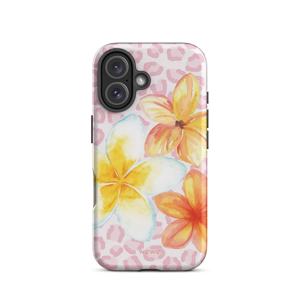 Floral Leopard iPhone Case
