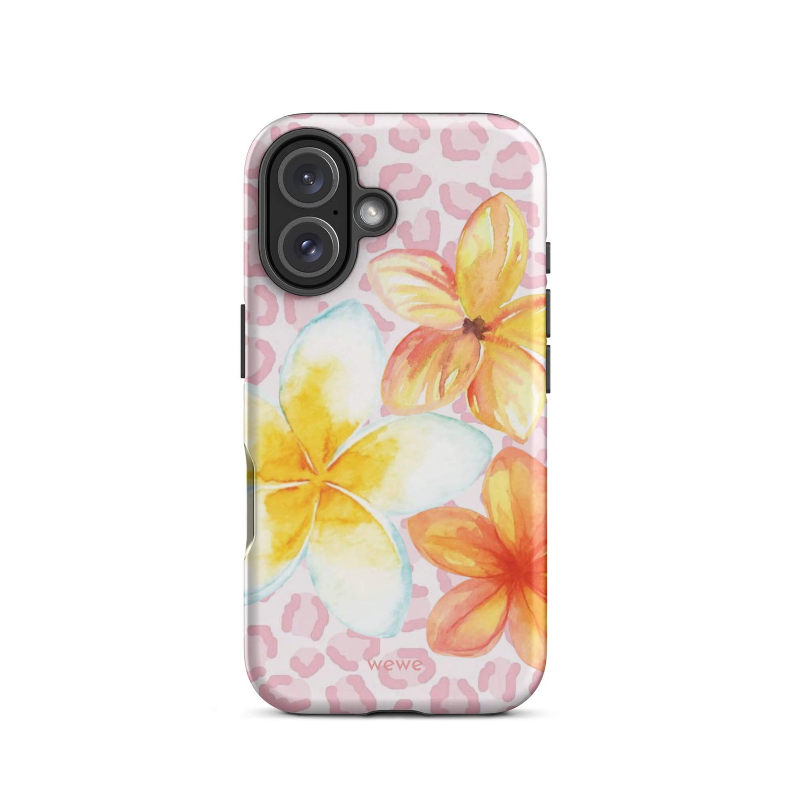 Floral Leopard iPhone Case