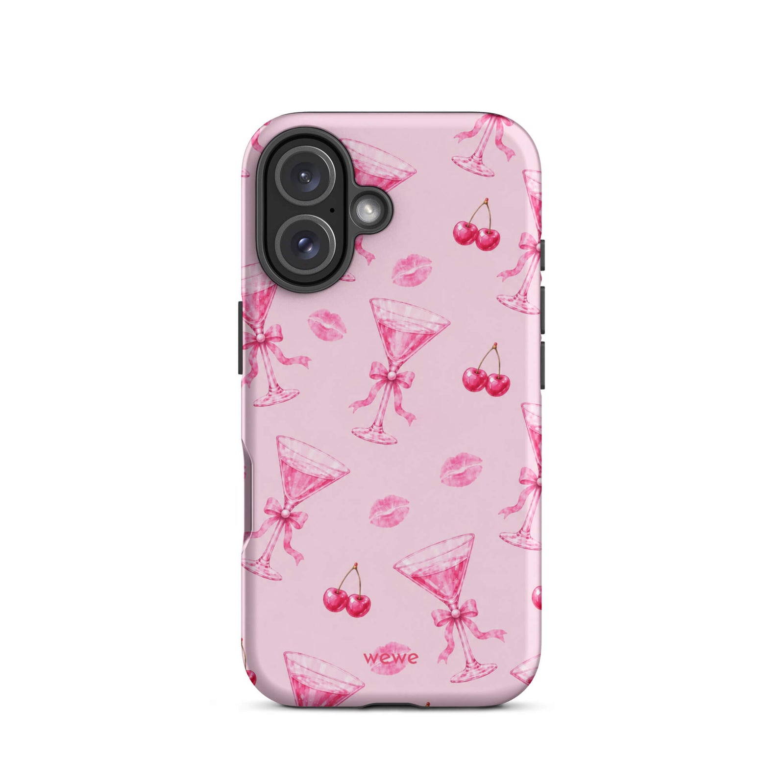 Cherry Kiss Martini iPhone 16 Pro Case