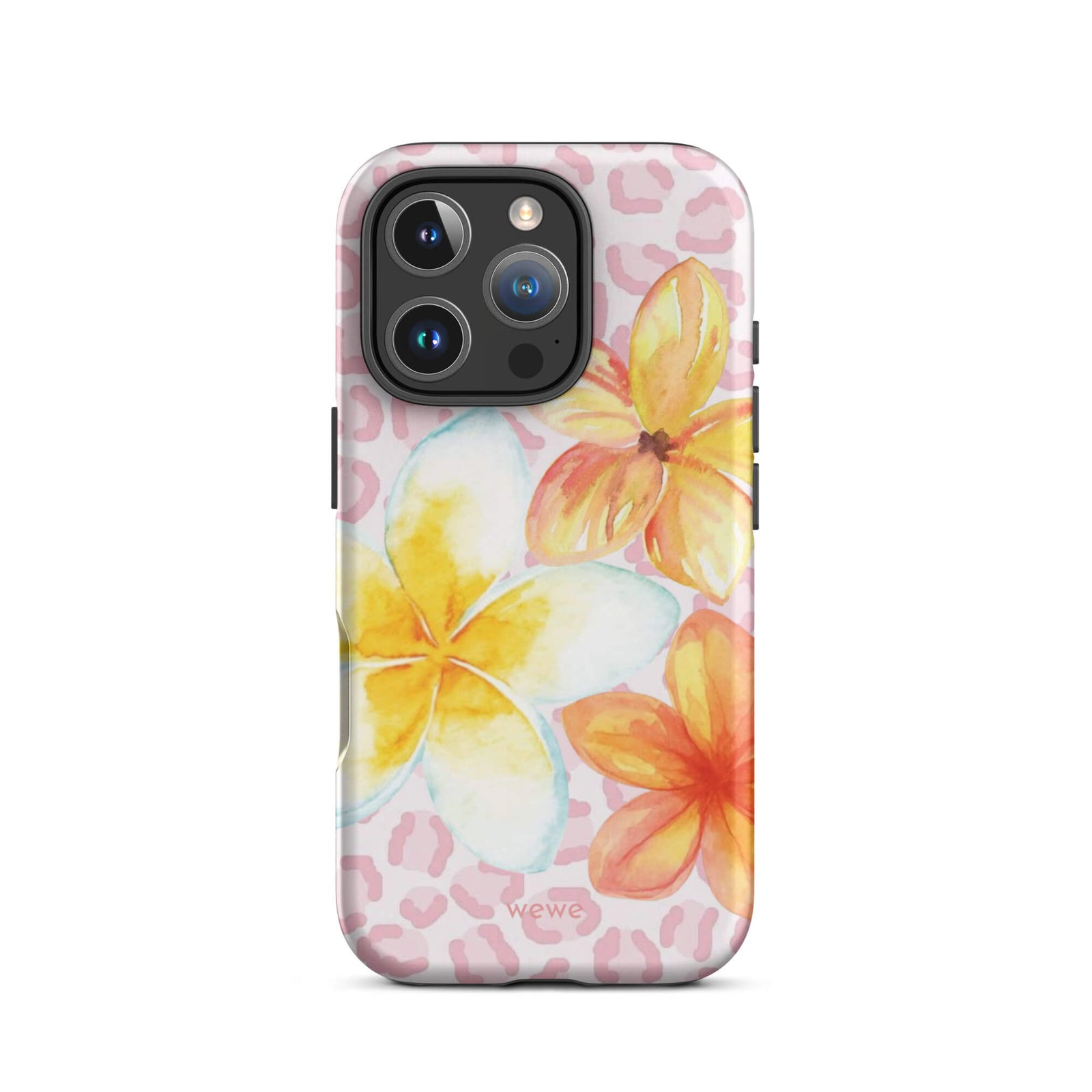 Floral Leopard iPhone Case