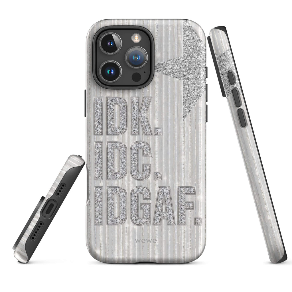 IDK Rhinestone iPhone Case