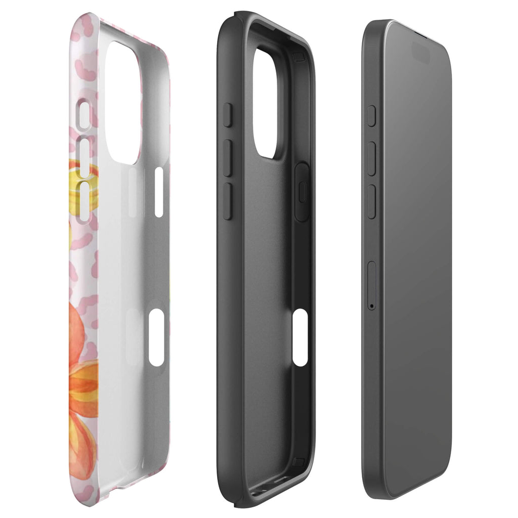 Floral Leopard iPhone Case