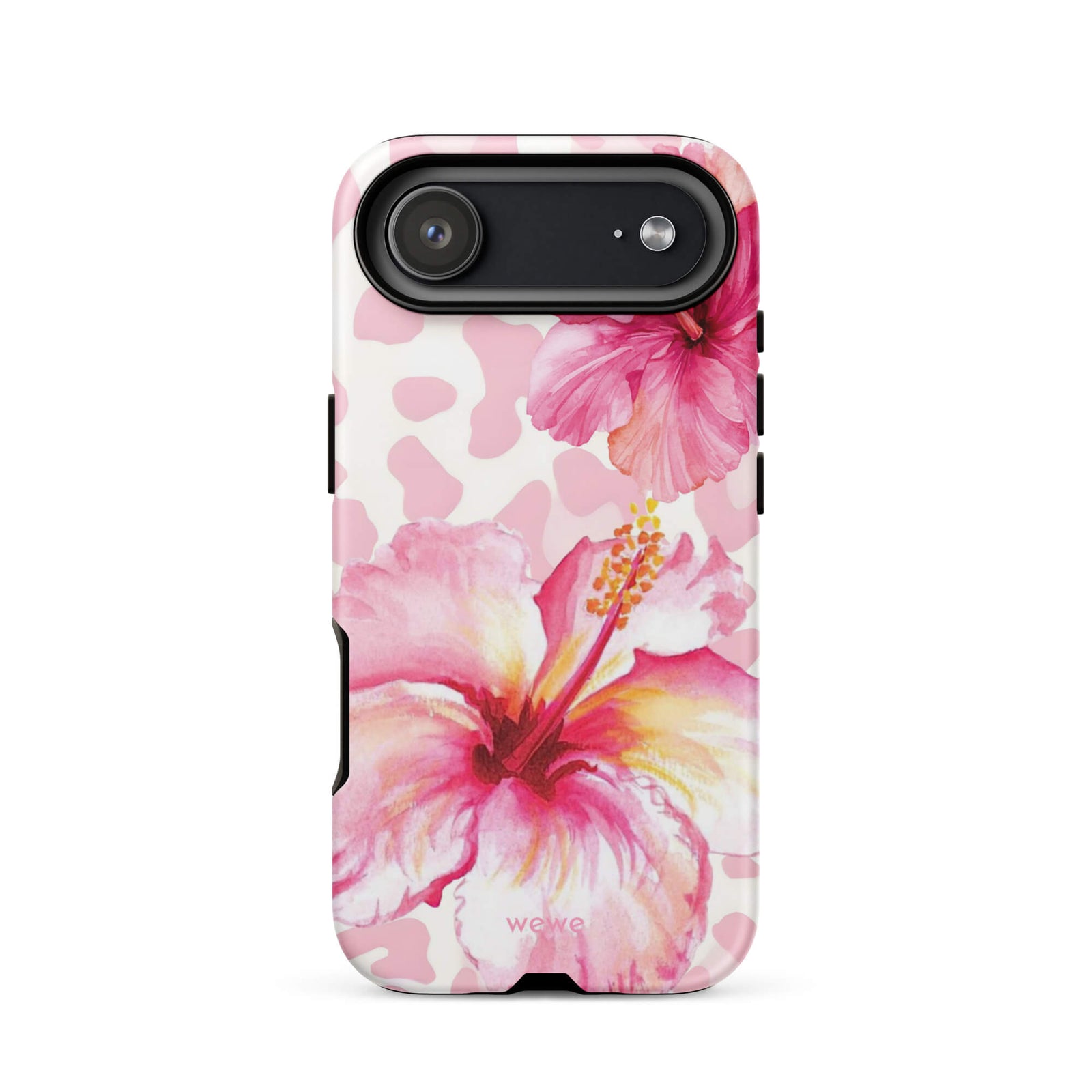 Pink Hibiscus Wild iPhone 17 Pro Case
