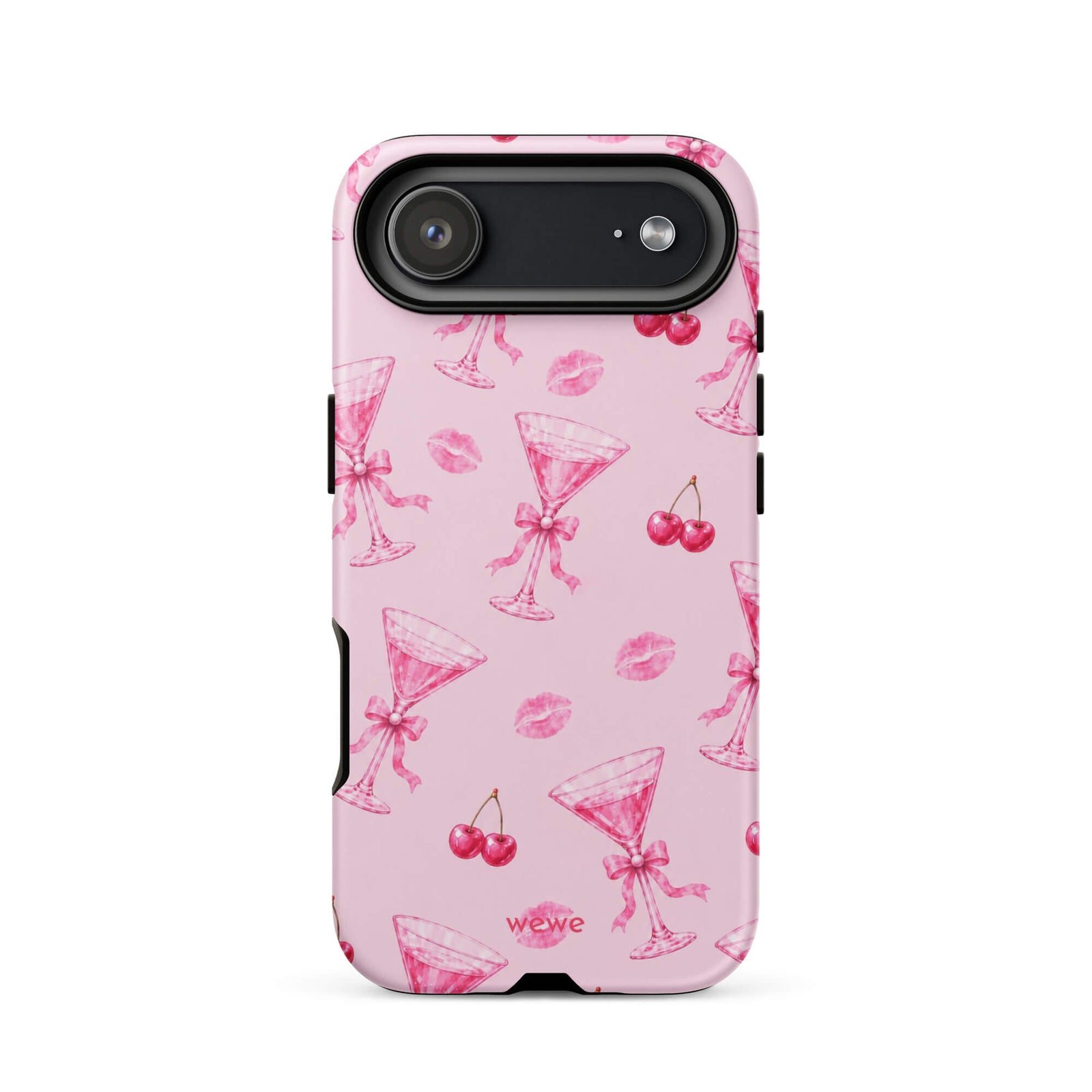 Cherry Kiss Martini iPhone 16 Pro Case