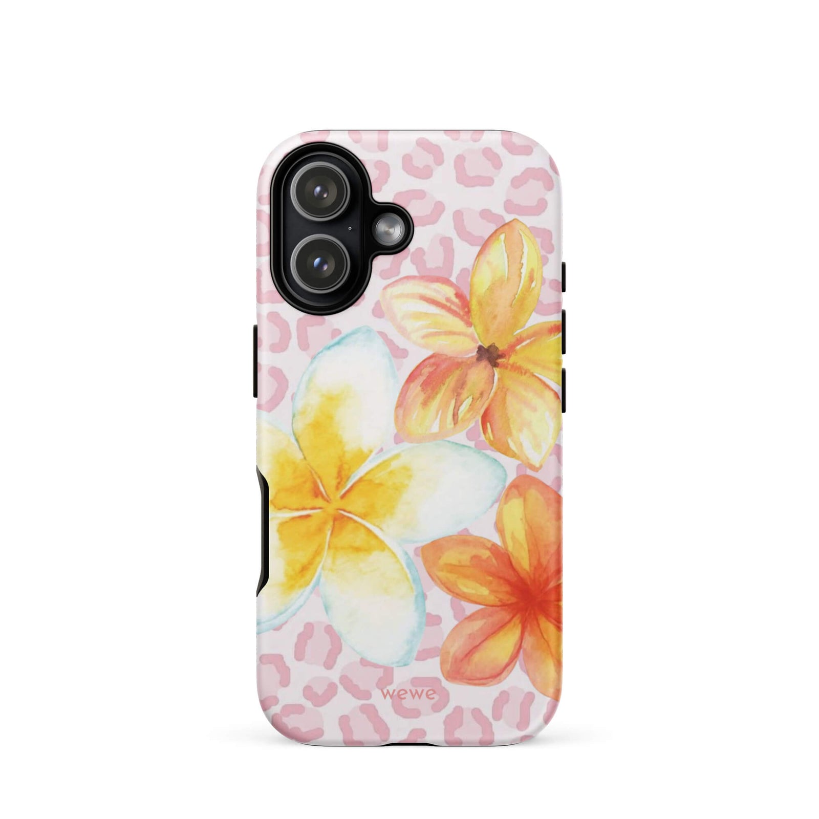 Floral Leopard iPhone Case
