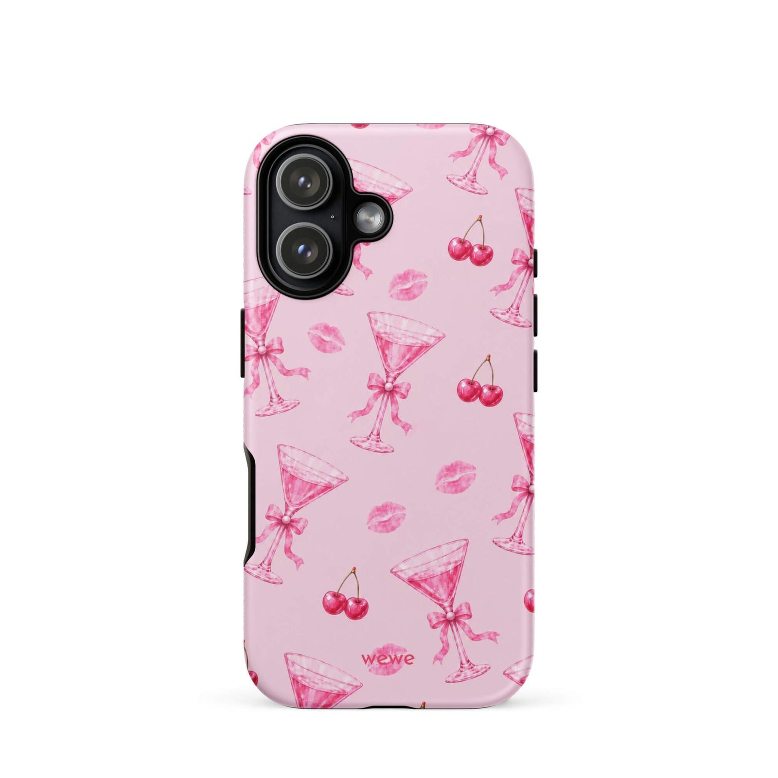 Cherry Kiss Martini Phone 17 Case