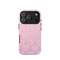 Pink aura heart iPhone case