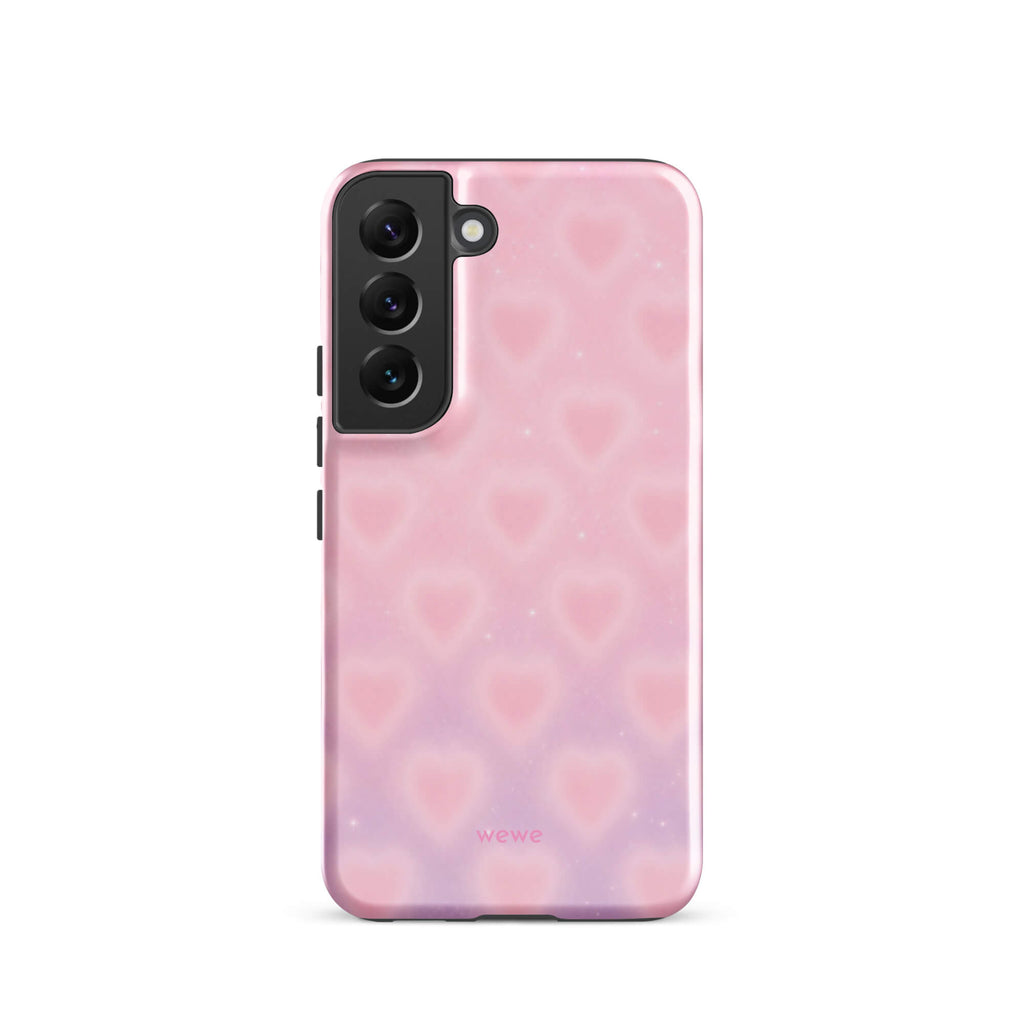 Pink Aura Heart iPhone 16 Pro Case