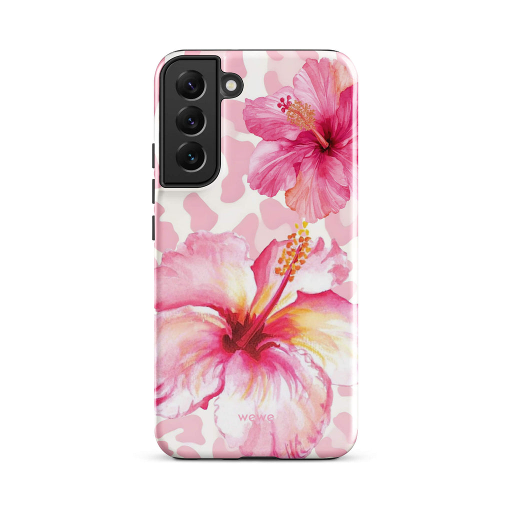 Pink Hibiscus Wild iPhone 17 Pro Case