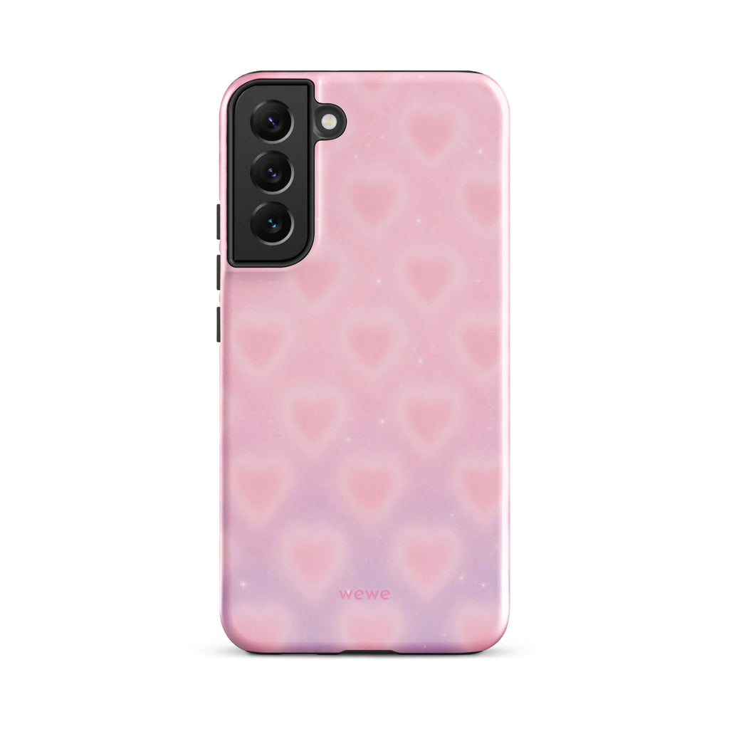 Pink Aura Heart iPhone 16 Pro Case