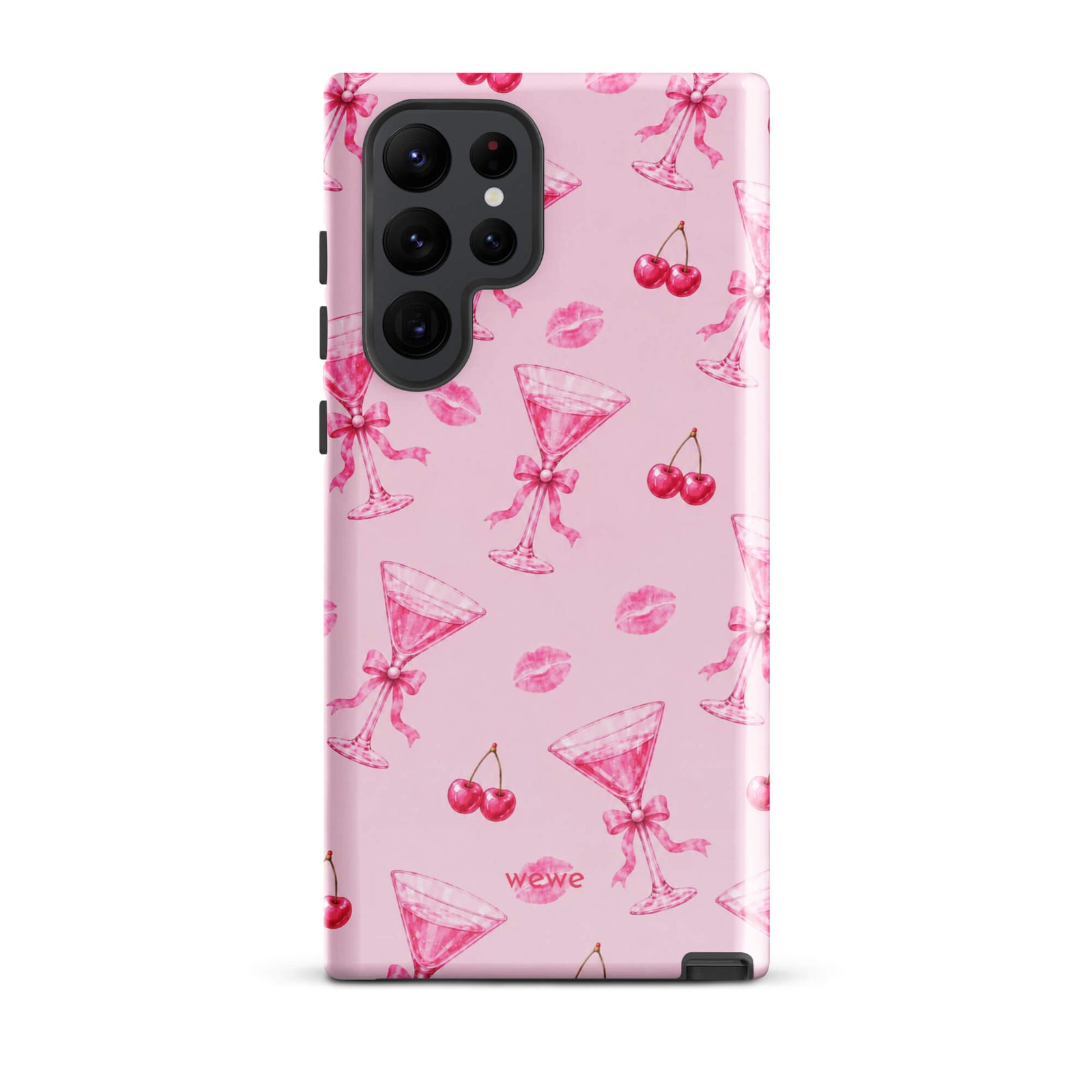 Cherry Kiss Martini iPhone 16 Pro Case