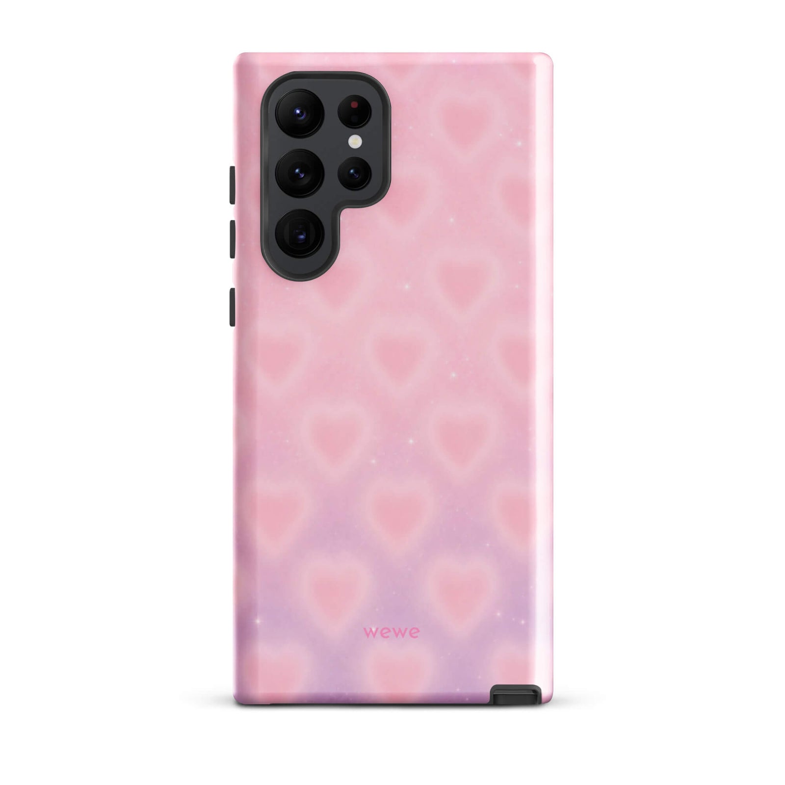 Pink Aura Heart iPhone 16 Pro Case