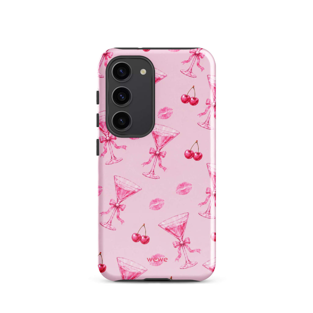 Cherry Kiss Martini Phone 17 Case