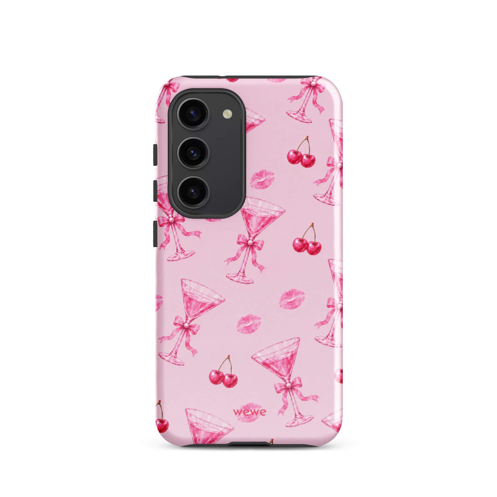 Cherry Kiss Martini iPhone 16 Pro Case