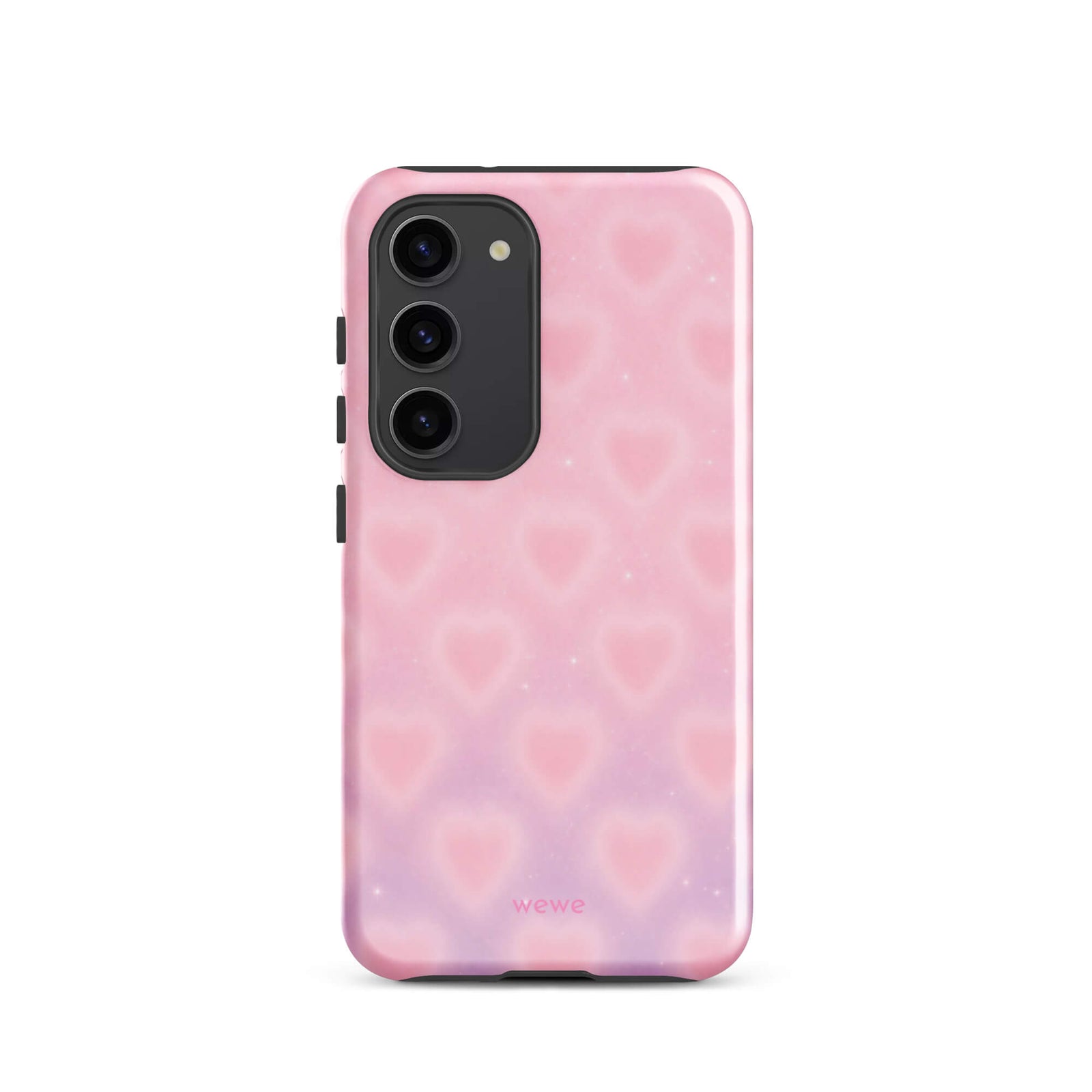 Pink Aura Heart iPhone 16 Pro Case