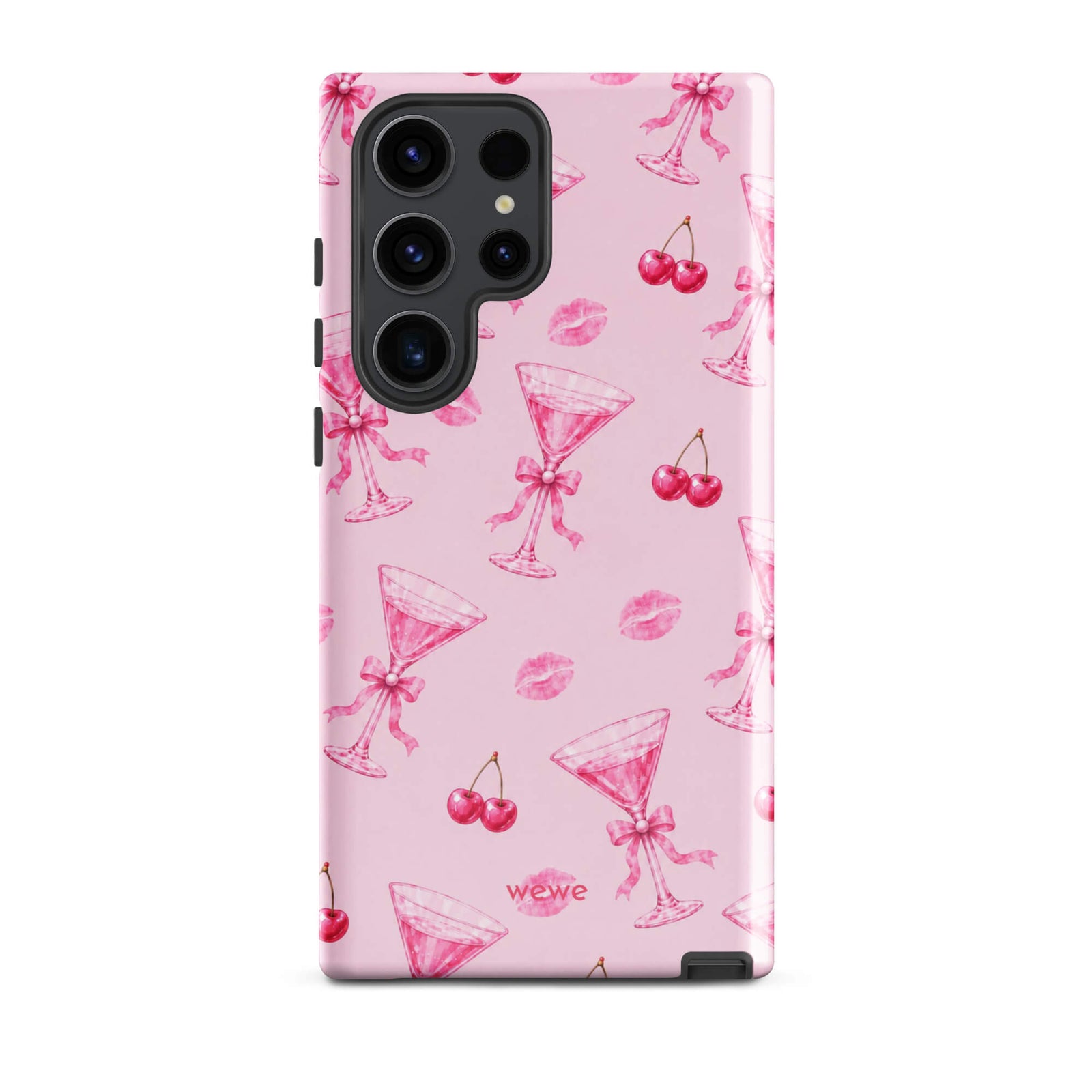 Cherry Kiss Martini iPhone 16 Pro Case