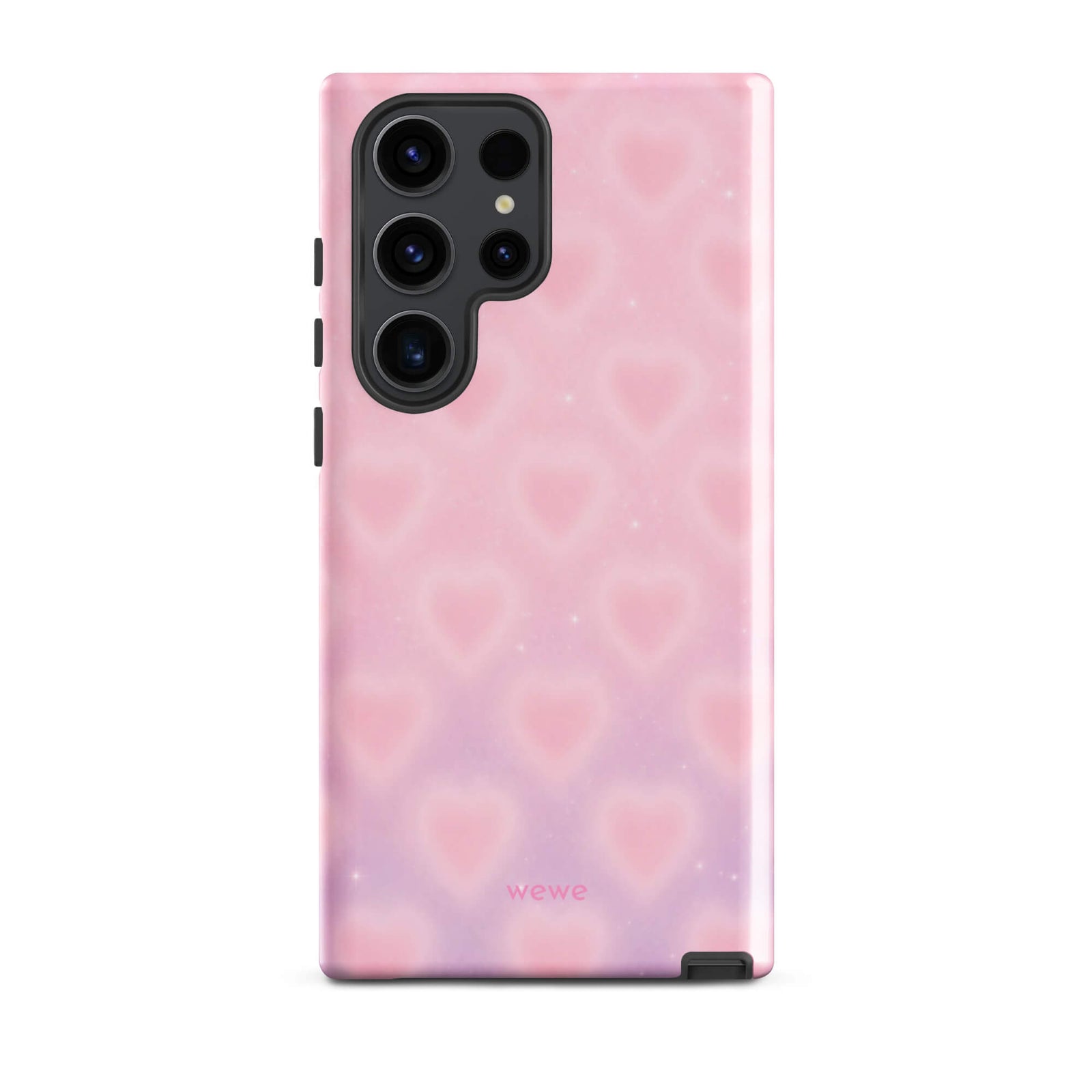 Pink Aura Heart iPhone 16 Pro Case