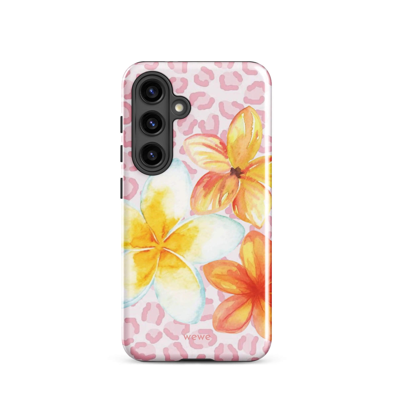 Floral Leopard iPhone Case