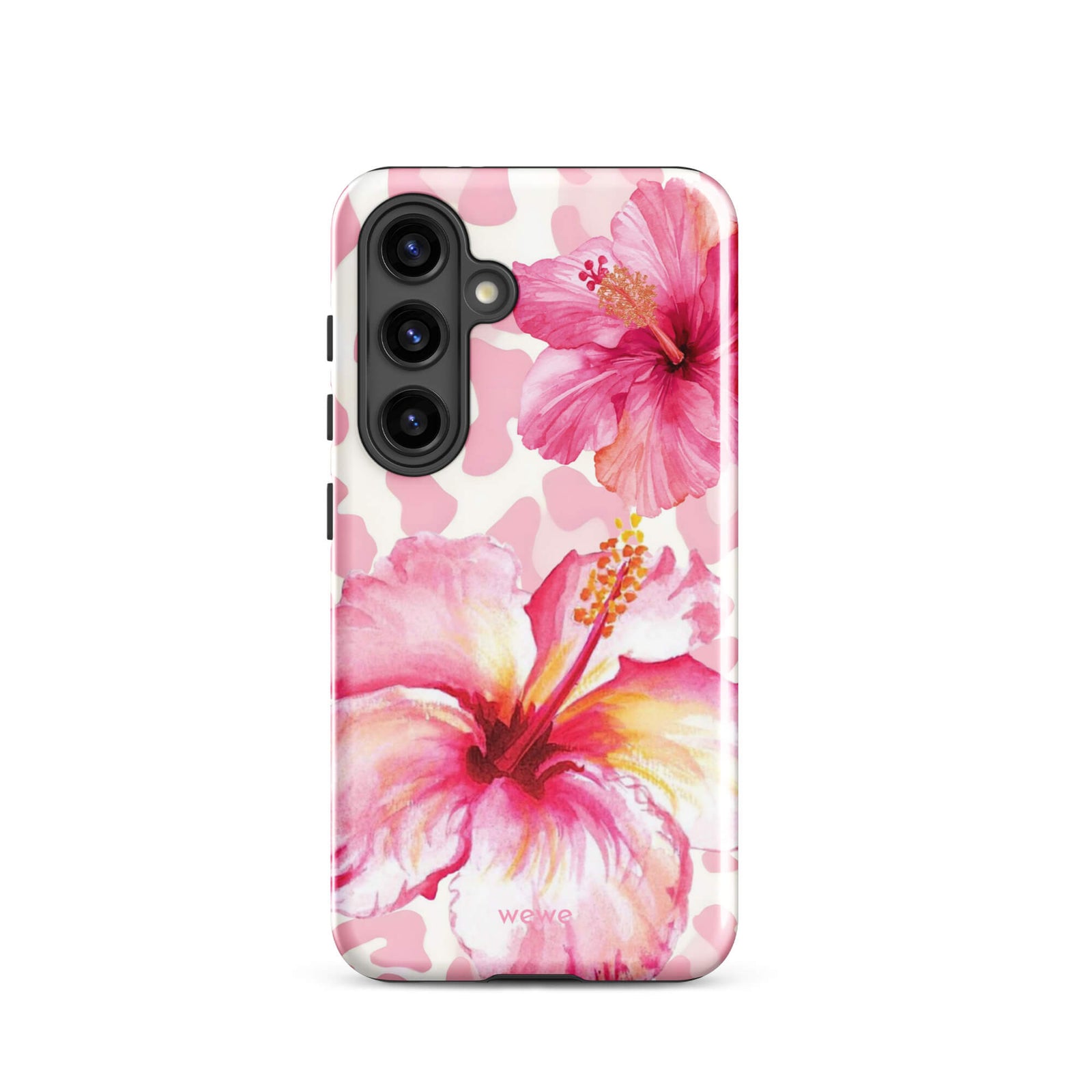 Pink Hibiscus Wild iPhone 17 Pro Case