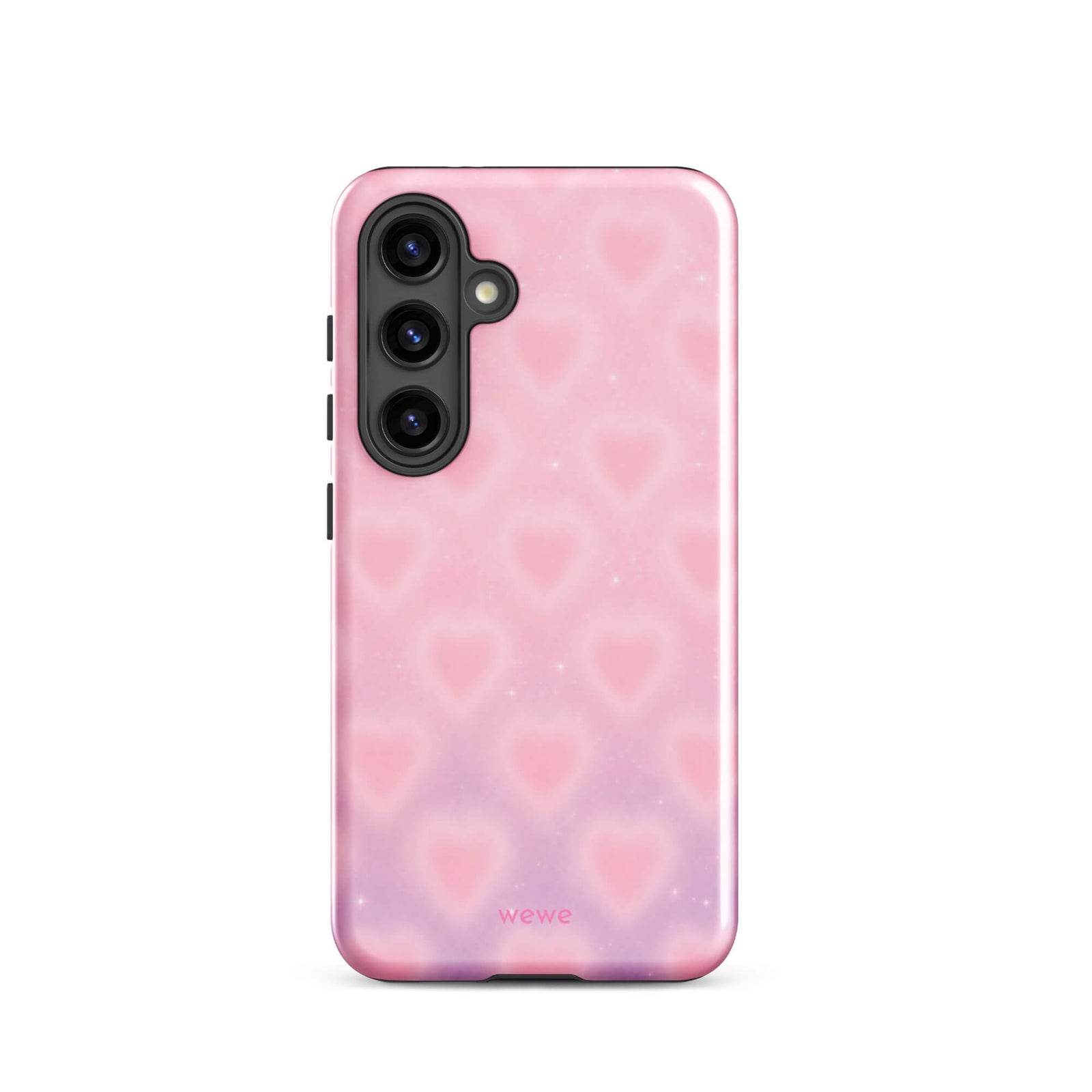 Pink Aura Heart iPhone 16 Pro Case