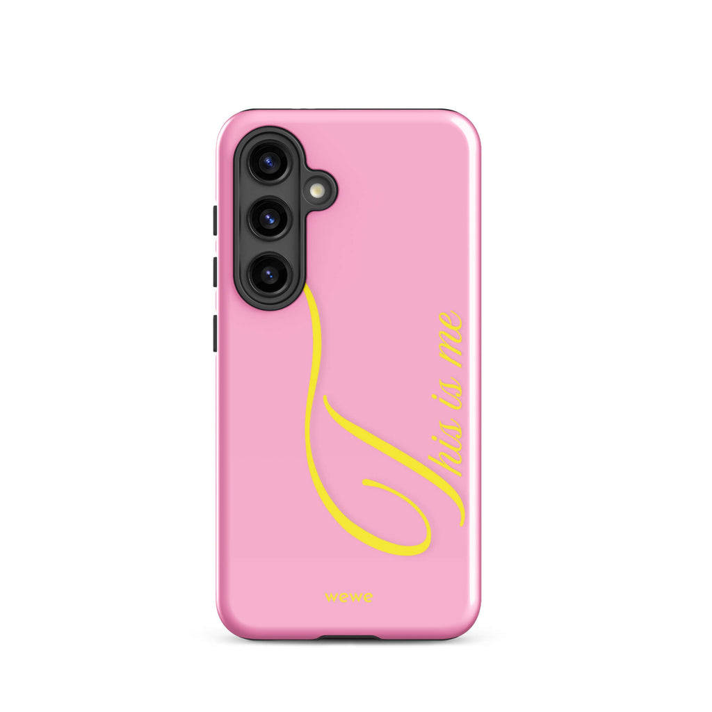 Pink Signature Line iPhone 17 Case