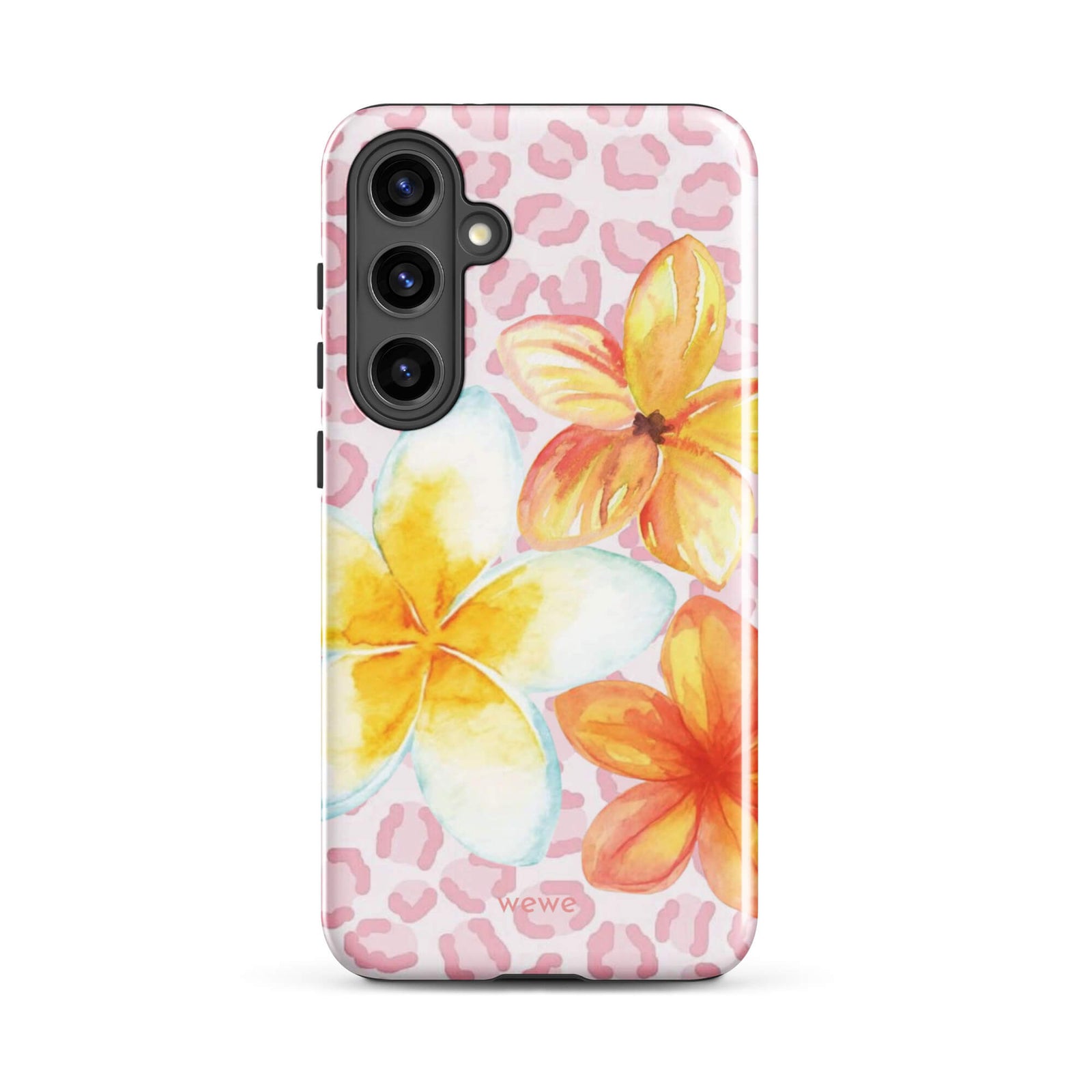 Floral Leopard iPhone Case