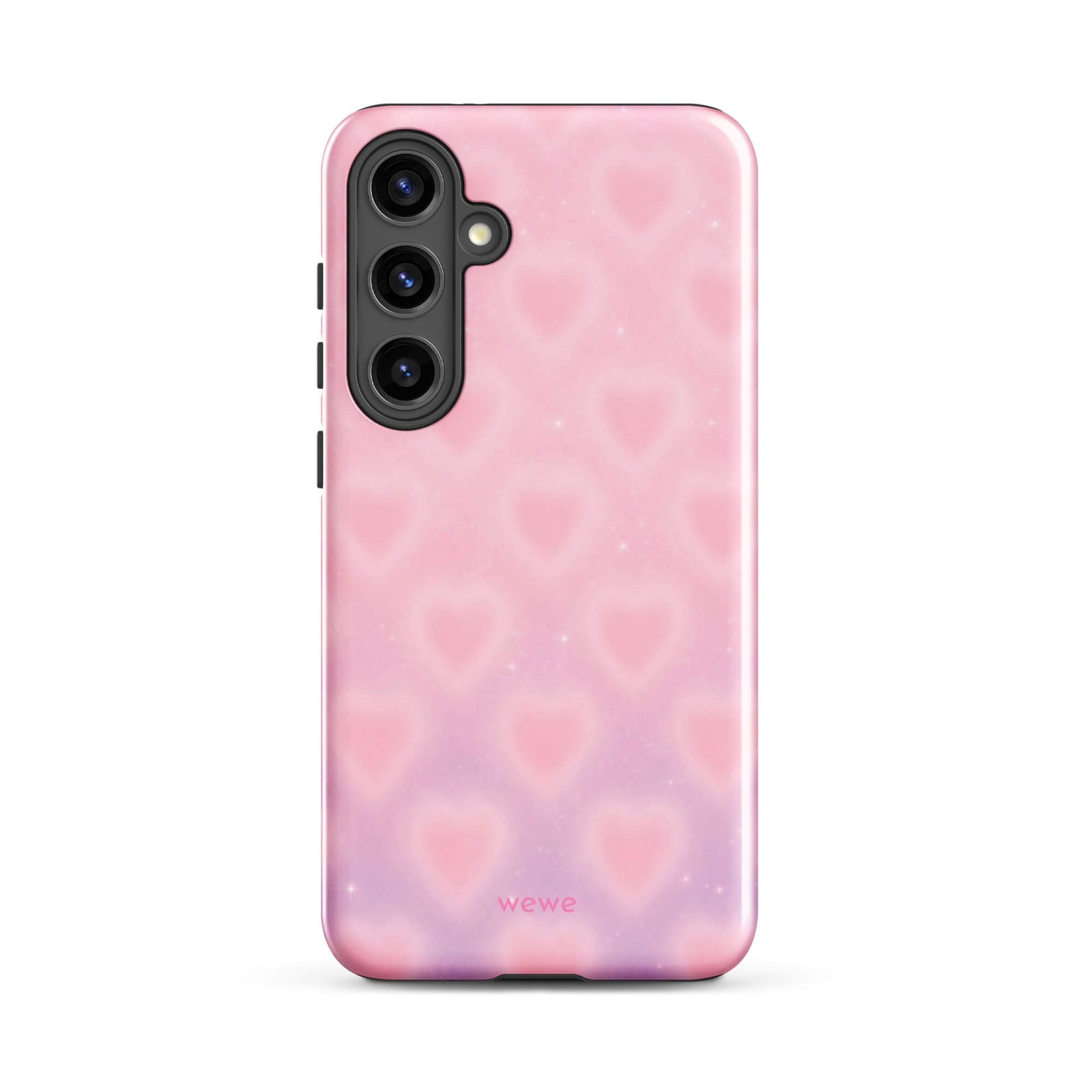 Pink Aura Heart iPhone 16 Pro Case
