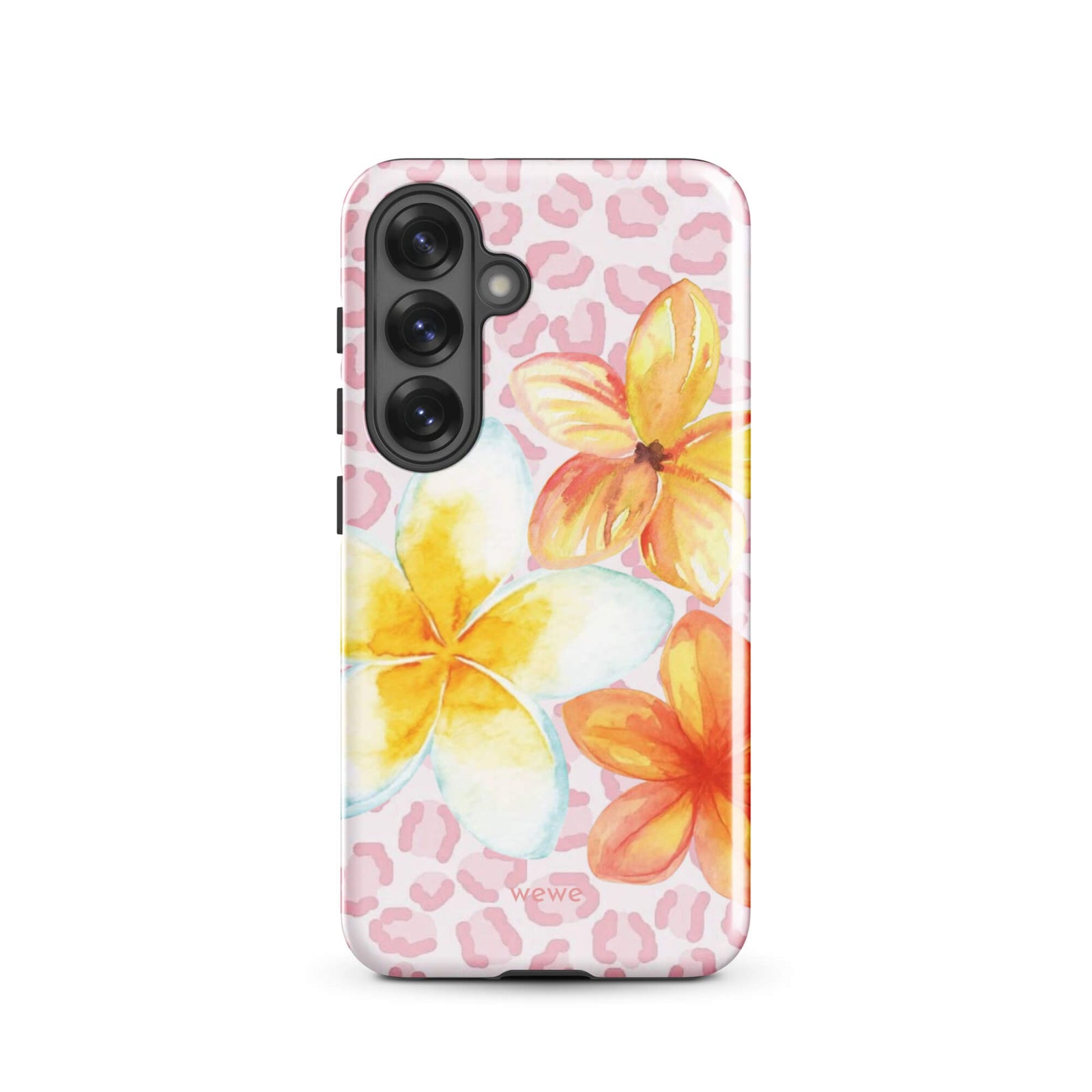 Floral Leopard iPhone Case