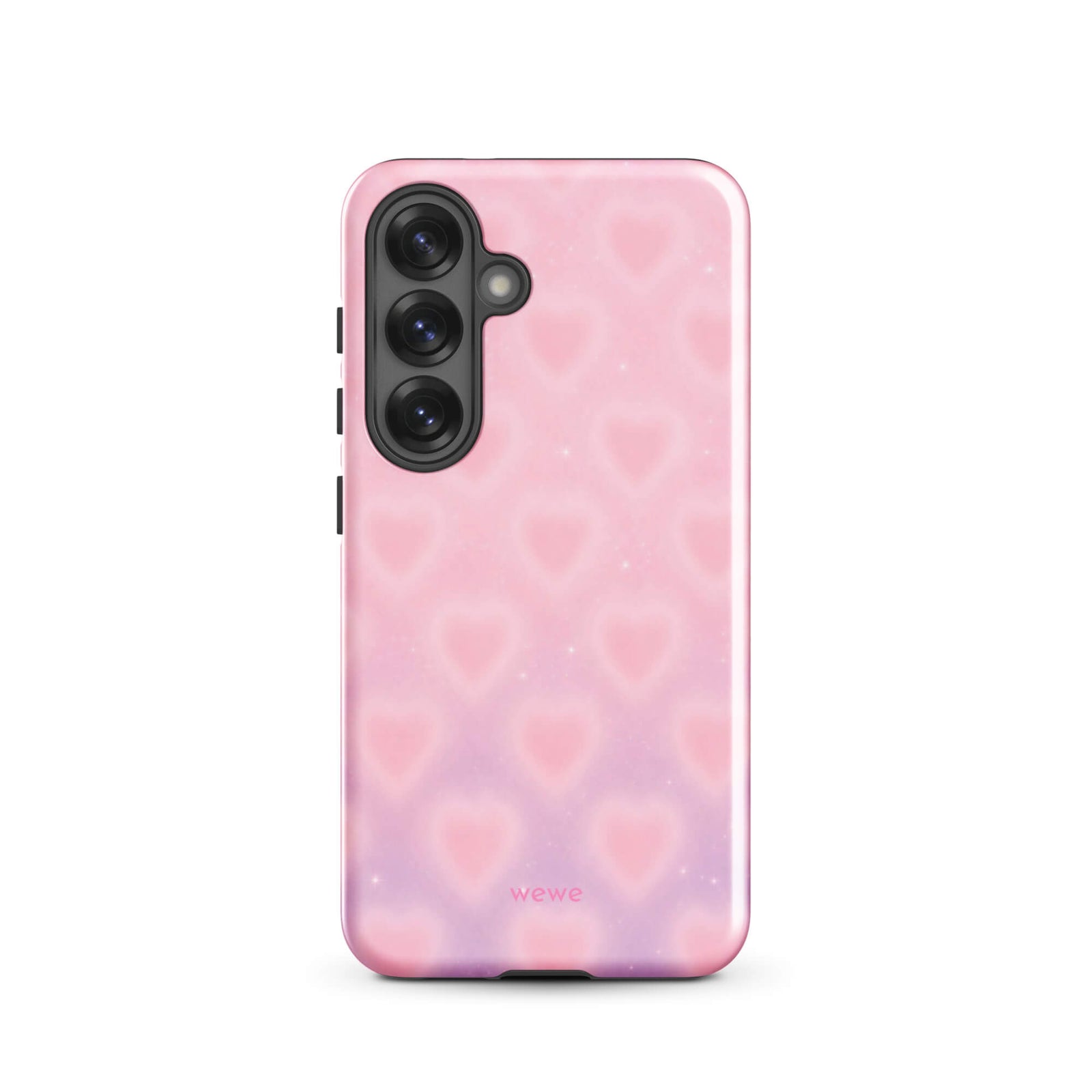Pink Aura Heart iPhone 16 Pro Case