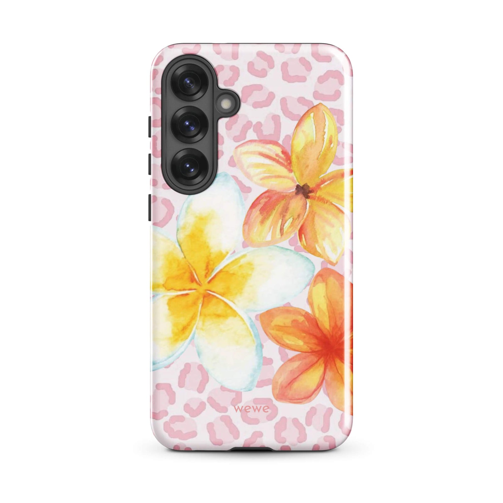 Floral Leopard iPhone Case