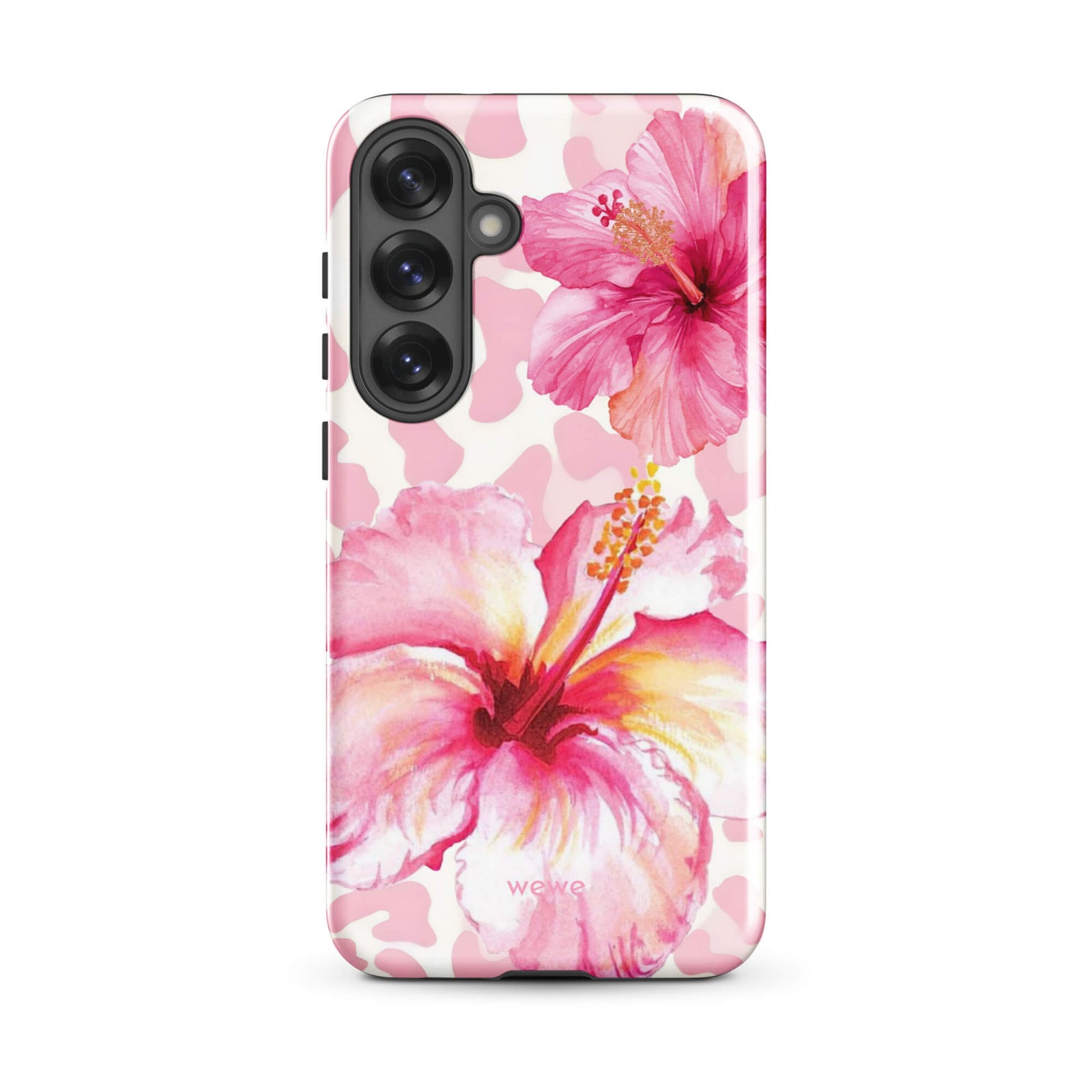 Pink Hibiscus Wild iPhone 17 Pro Case