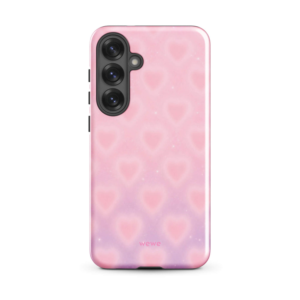 Pink Aura Heart iPhone 16 Pro Case