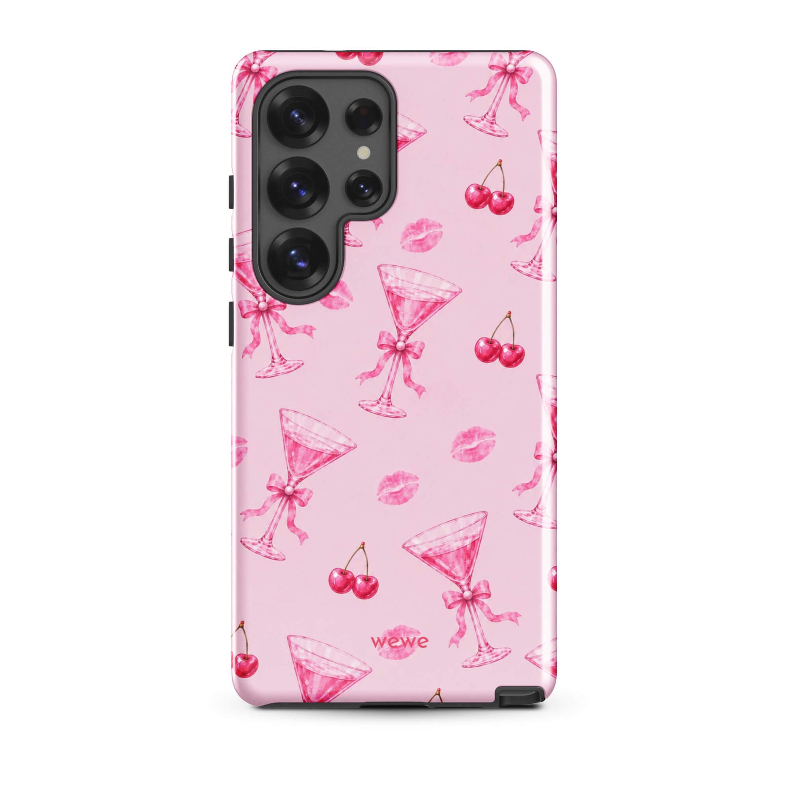 Cherry Kiss Martini iPhone 16 Pro Case