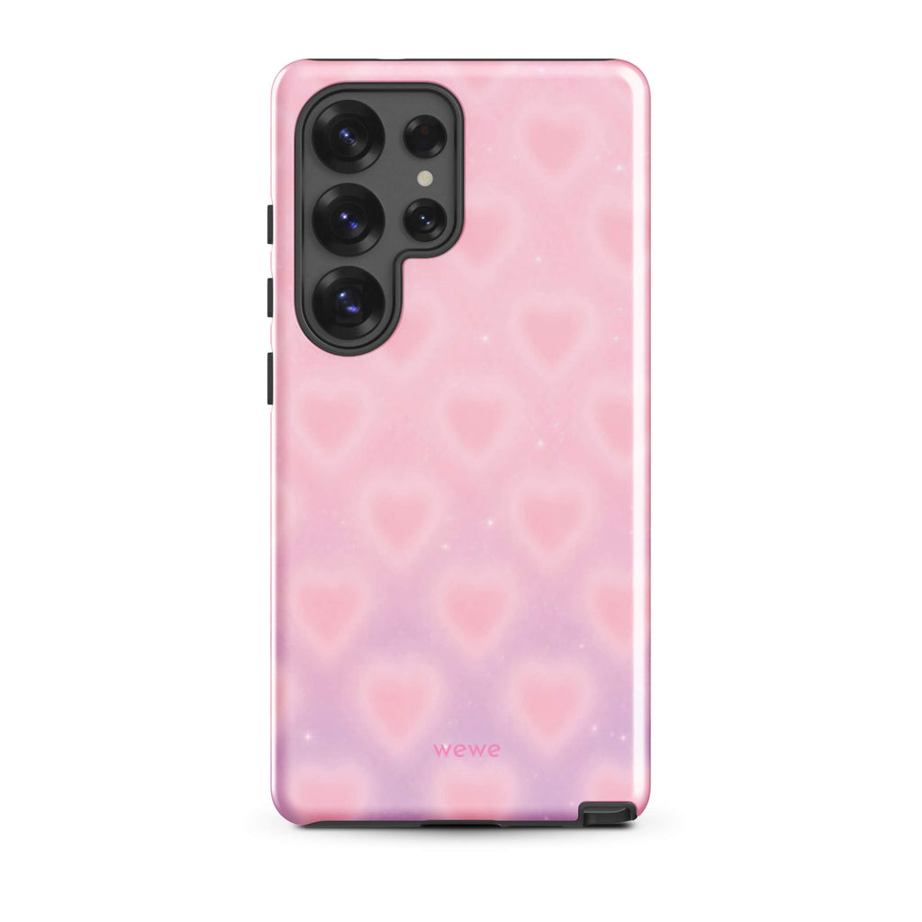 Pink Aura Heart iPhone 16 Pro Case