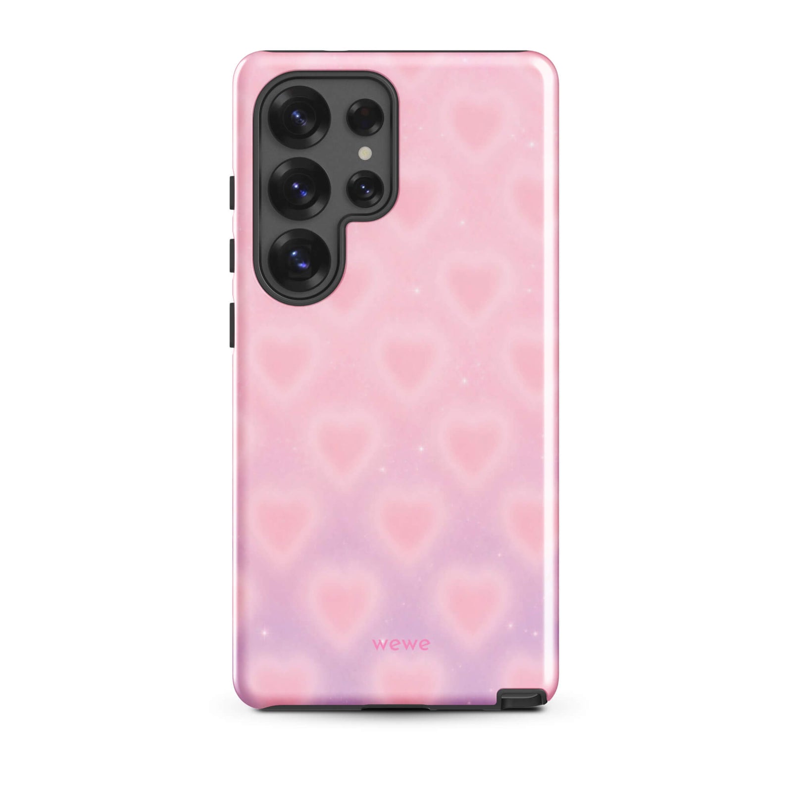 Pink Aura Heart iPhone 16 Pro Case