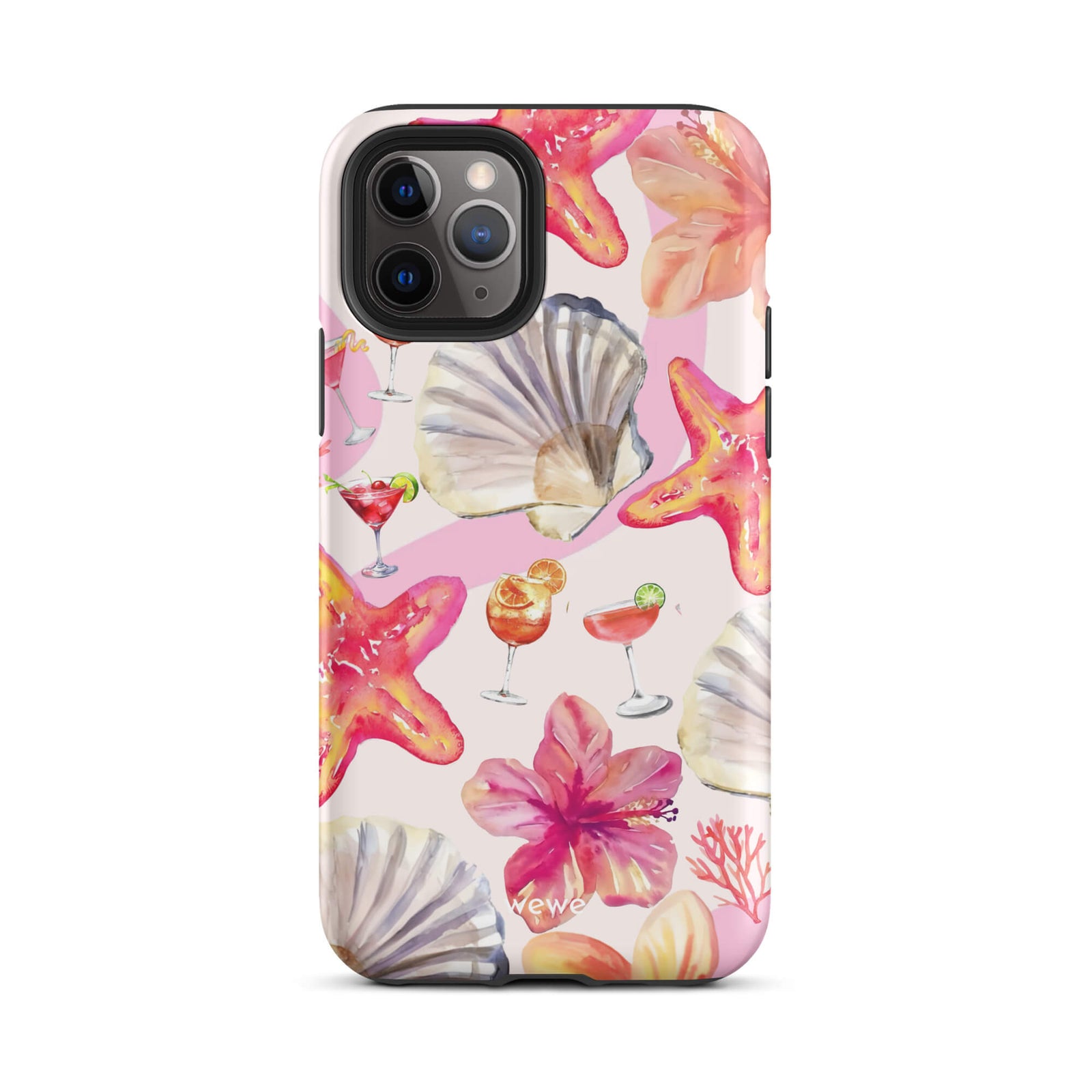 Custom sunshine floral iphone case 11 pro natural design.