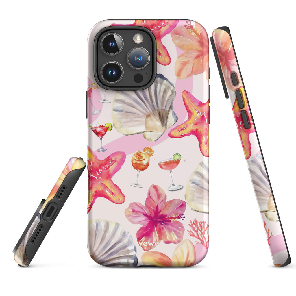 Custom sunshine floral iphone case 16 pro max natural aesthetic.