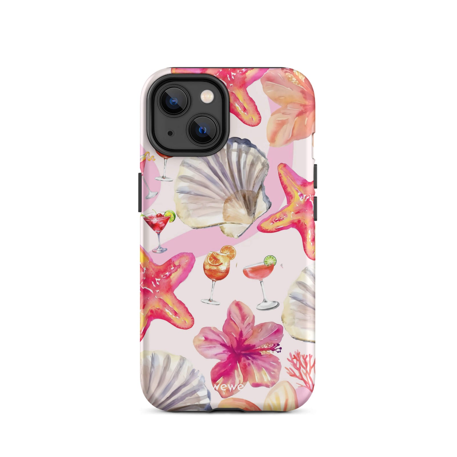 Custom sunshine floral iphone case 14 natural gift.