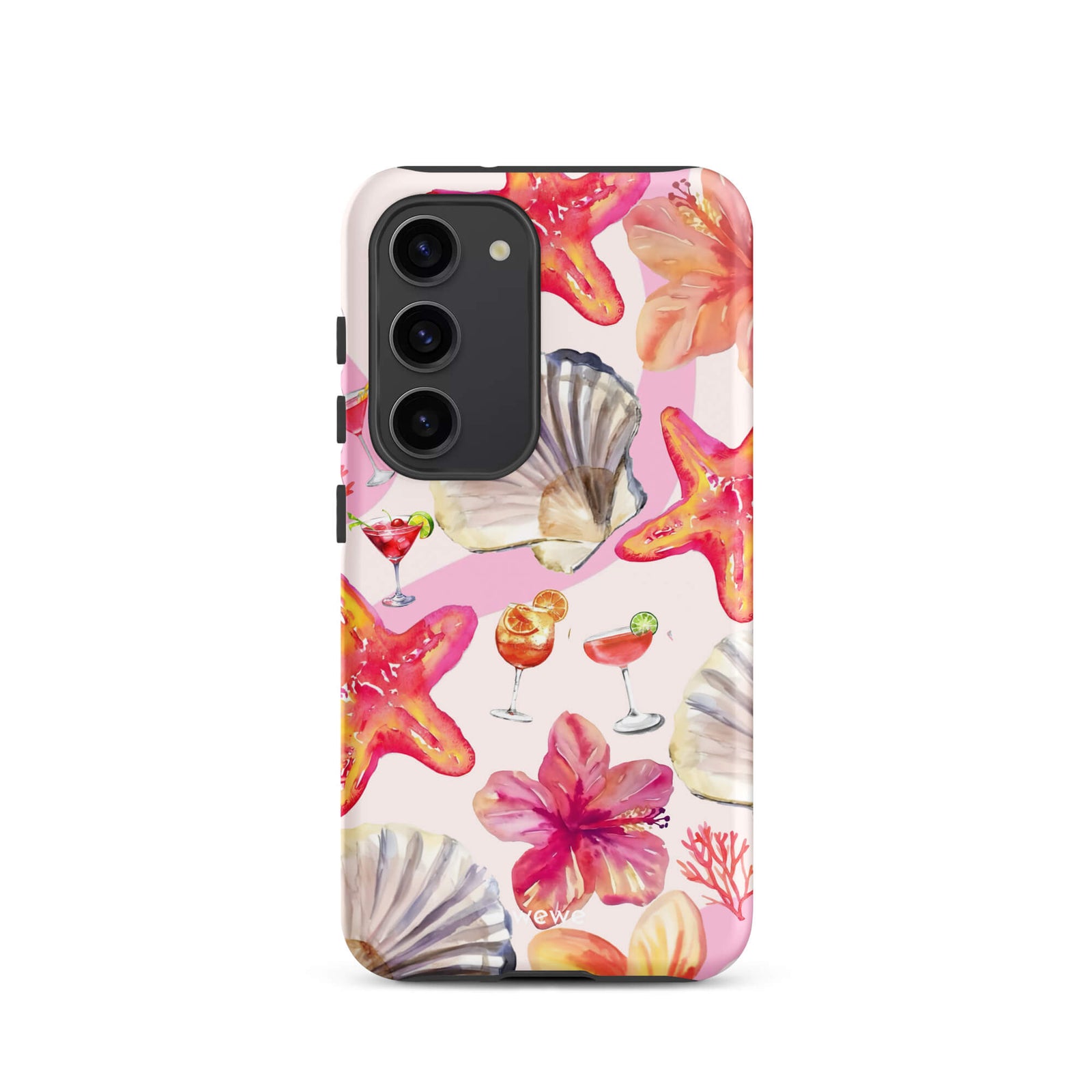 Custom sunshine floral samsung galaxy s23 natural design.