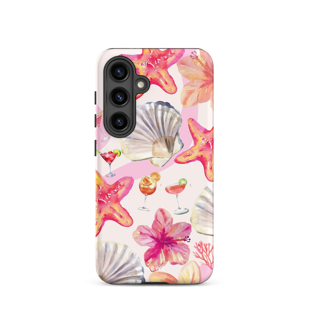 Custom sunshine floral samsung galaxy s24 natural design.