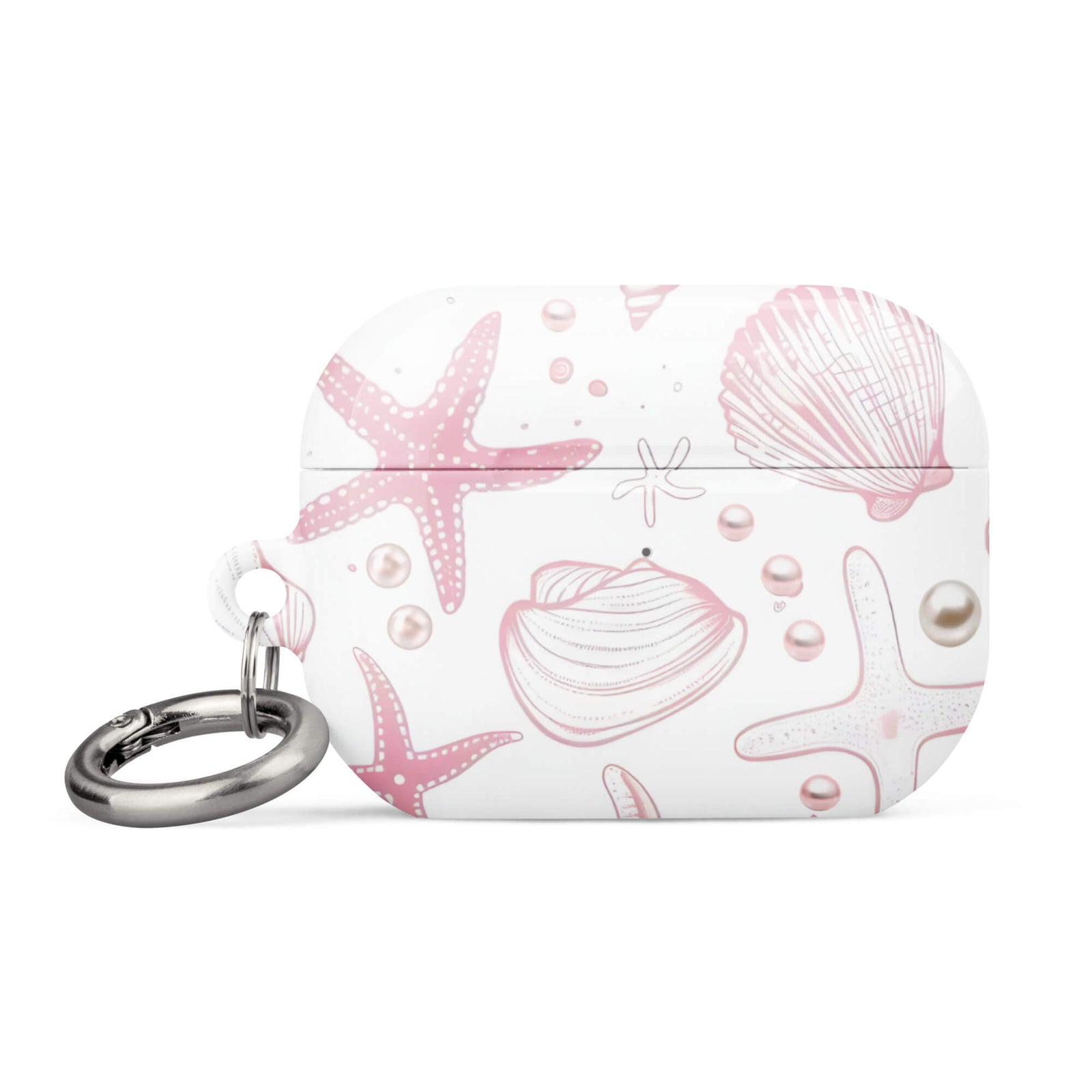 Custom beach bloom AirPods case pro gen2 playful beach style.