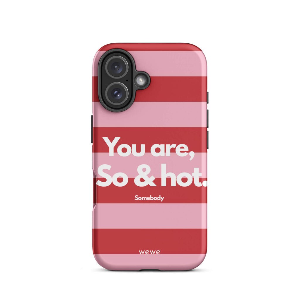 Custom so hot  iPhone case 16 delightful gift.